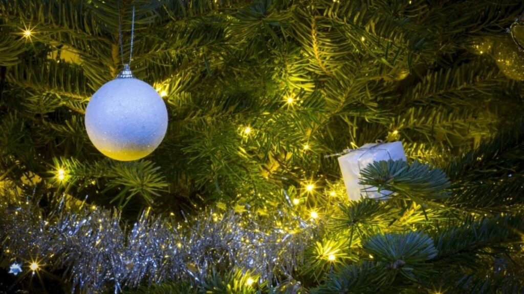 Guirlandes de Noël : pourquoi les décorateurs recommandent de les installer à la verticale plutôt qu’en spirale