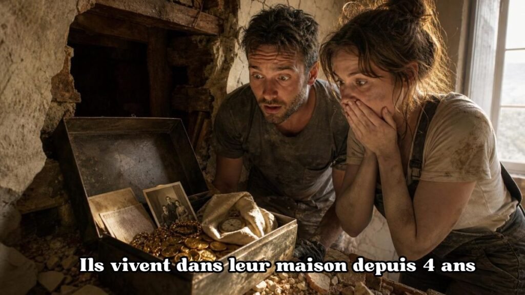Ils vivent dans leur maison depuis 4 ans